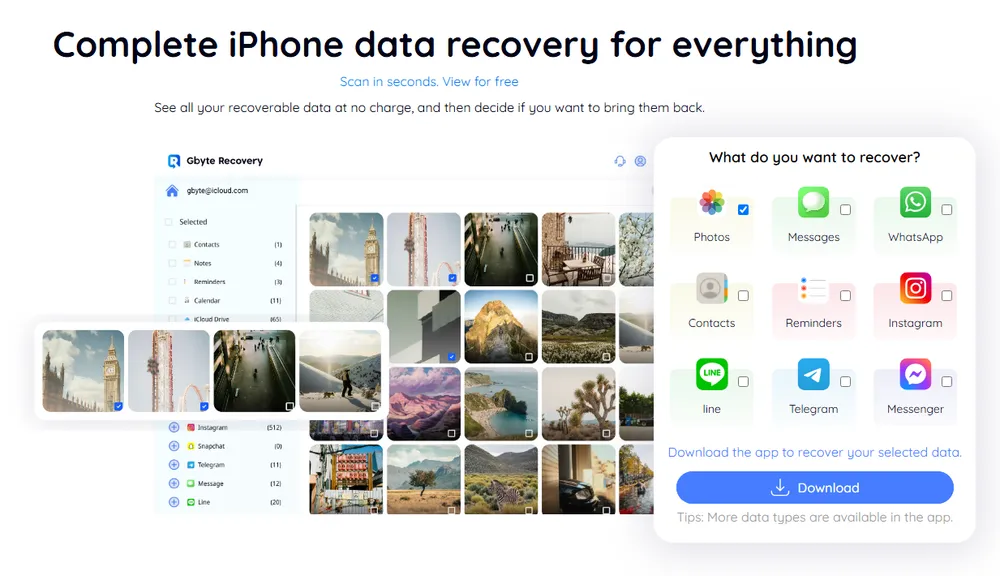 Gbyte Recovery