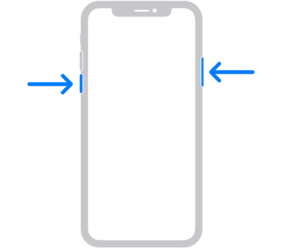 iphone-x以後の機種再起動する方法