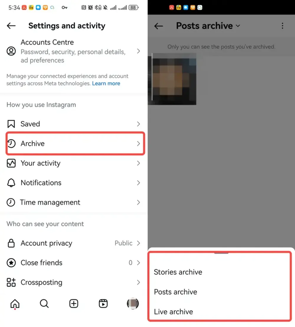 Steps to recover videos from Archive. steps-recover-videos-from-Archive.webp