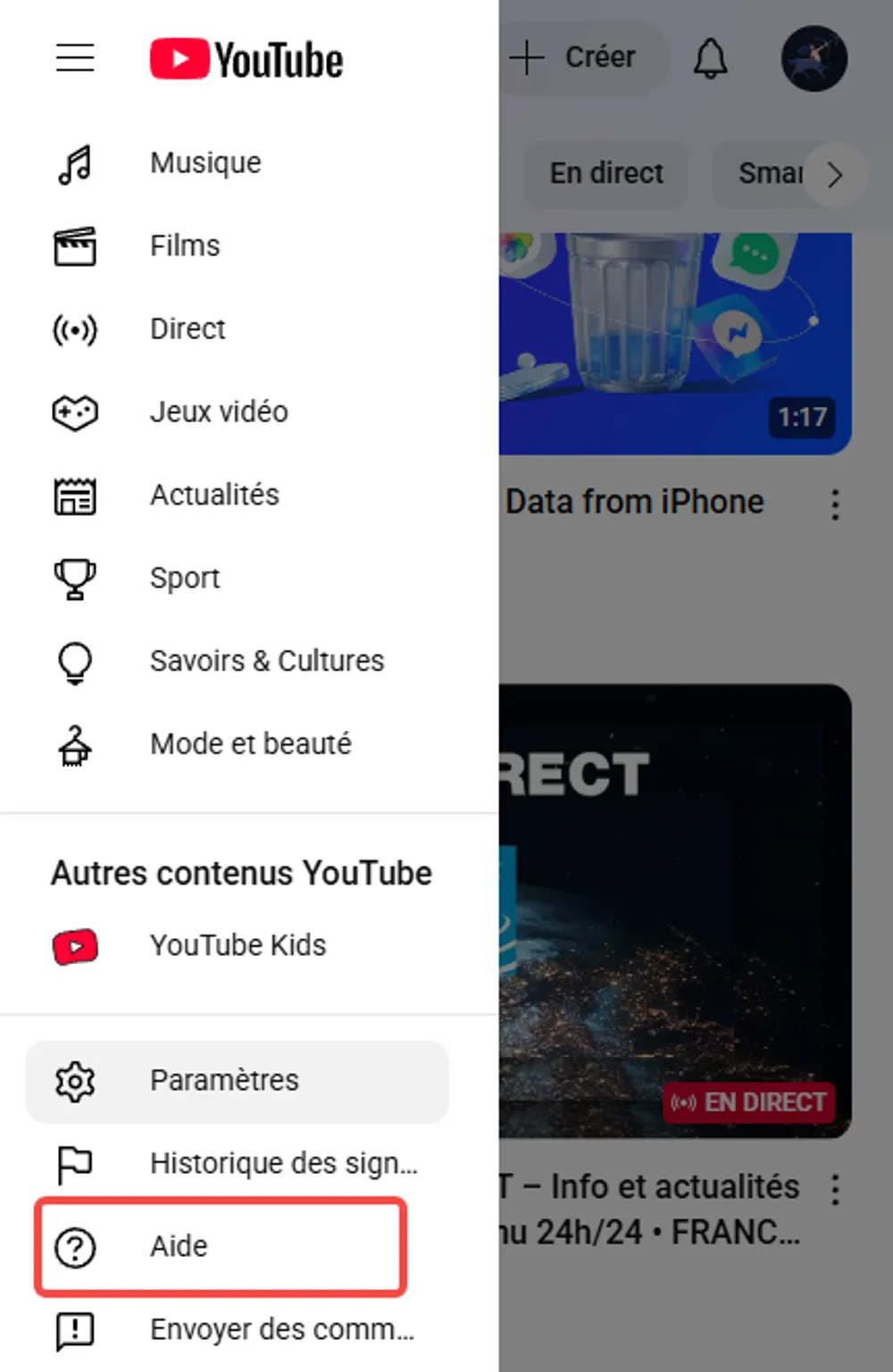 Contacter le support YouTube youtube-aide.webp