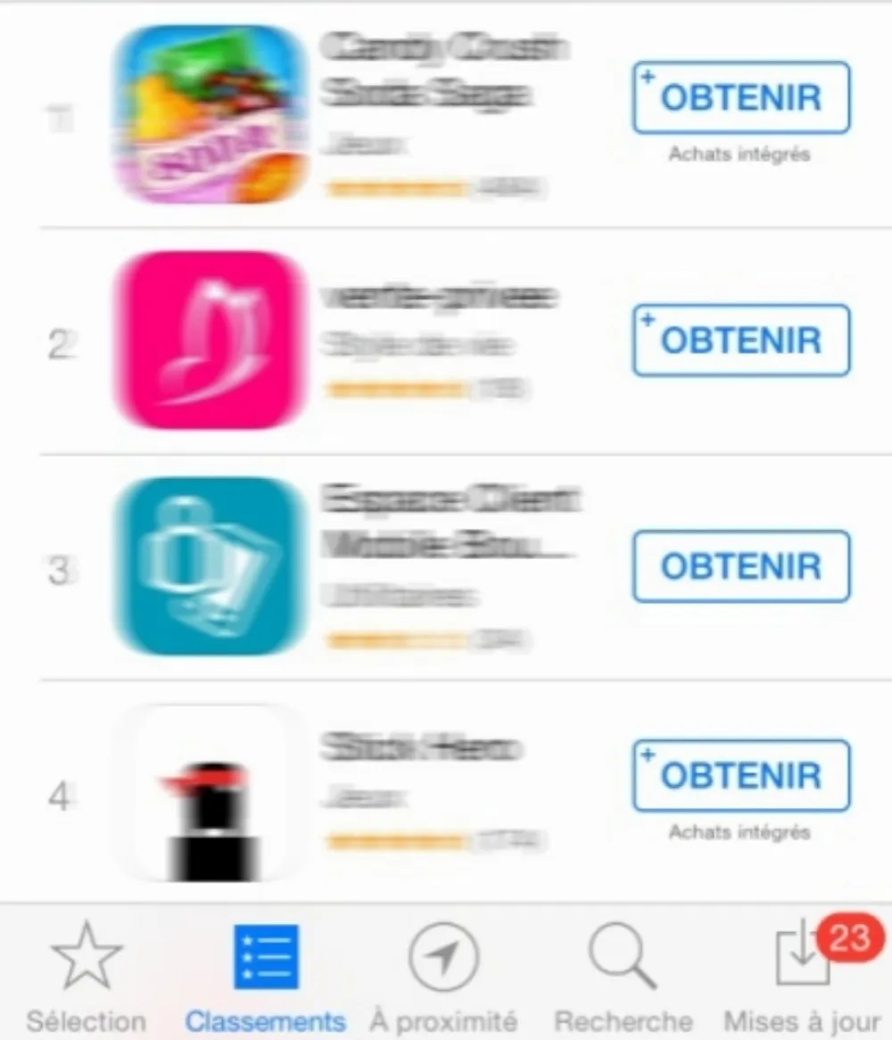 Comment retrouver une application supprimée via la recherche obtenir-apps-iphone.webp