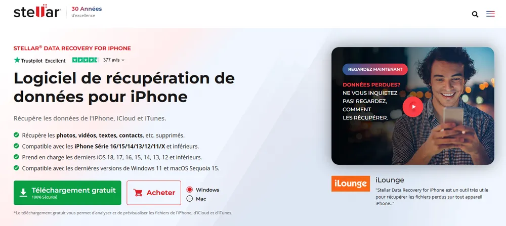 Stellar Data Recovery pour iPhone stellar-data-recovery-iphone.webp