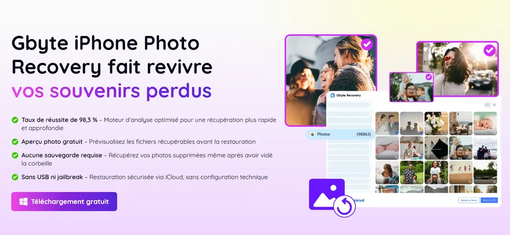 Gbyte Recovery – Meilleure application de récupération de photos iPhone sans sauvegarde gbyte-iphone-photo-recovery.webp