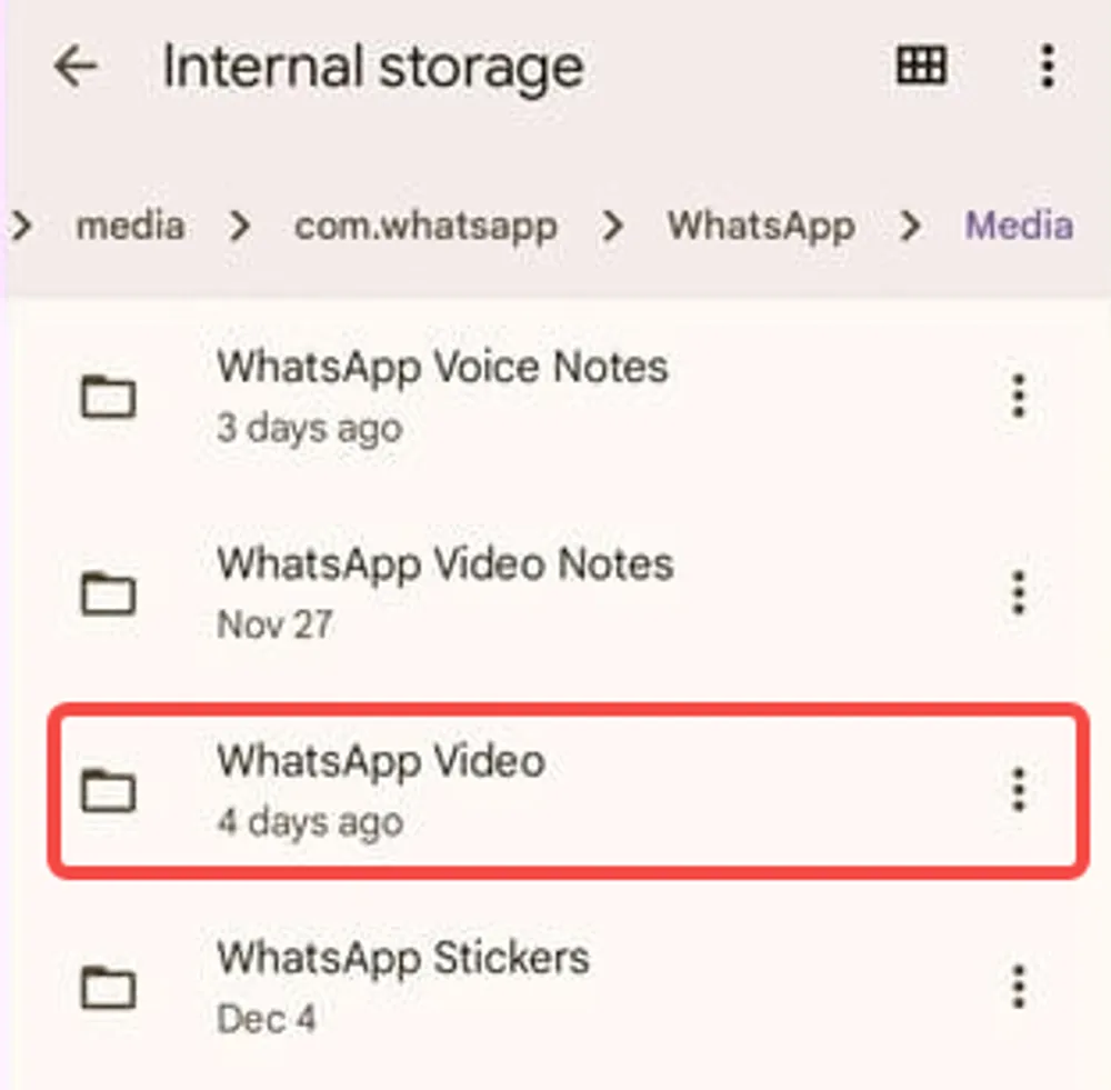 Recherchez manuellement le Dossier WhatsApp dossier-whatsapp-sur-android.webp
