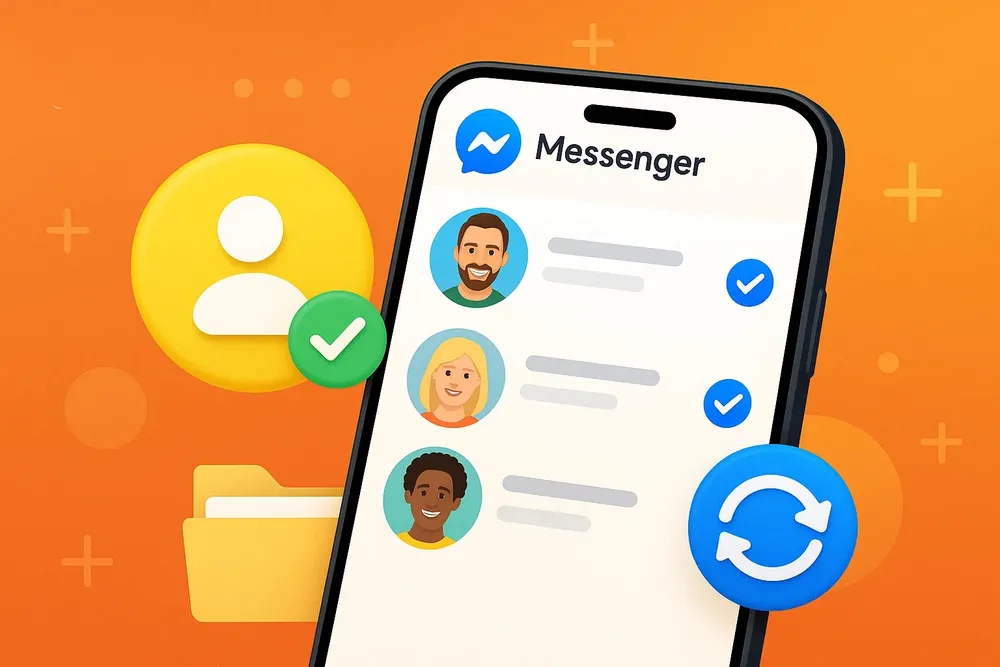 Comment récupérer des contacts supprimés sur Messenger recuperer-contacts-supprimes-messenger.webp