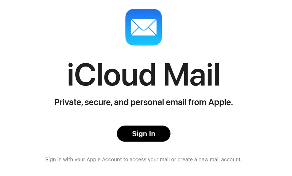 iCloud Mail