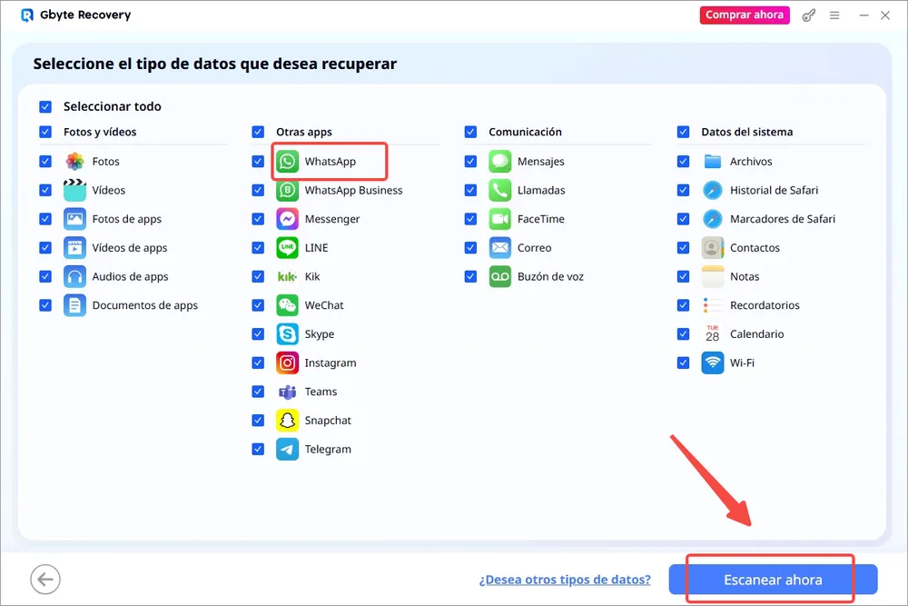 Recuperar mensajes de WhatsApp de Gbyte Recovery recuperar-whatsapp-gbyte-recovery.webp