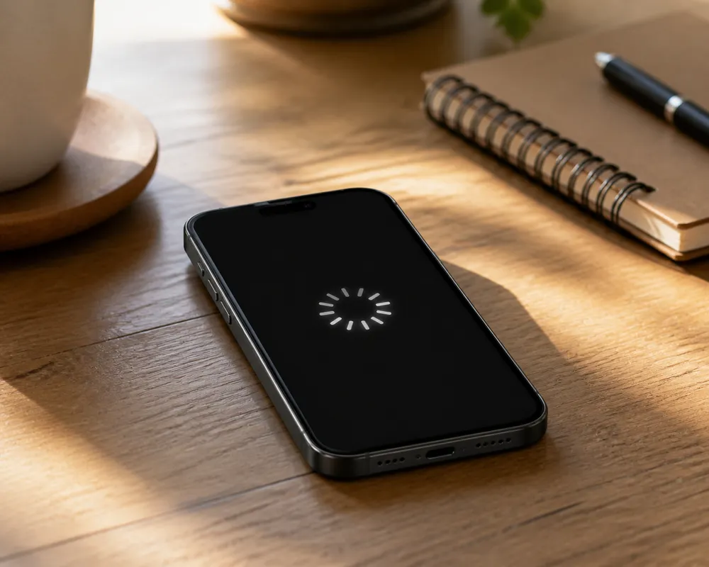 iphone-bloque-roue-qui-tourne