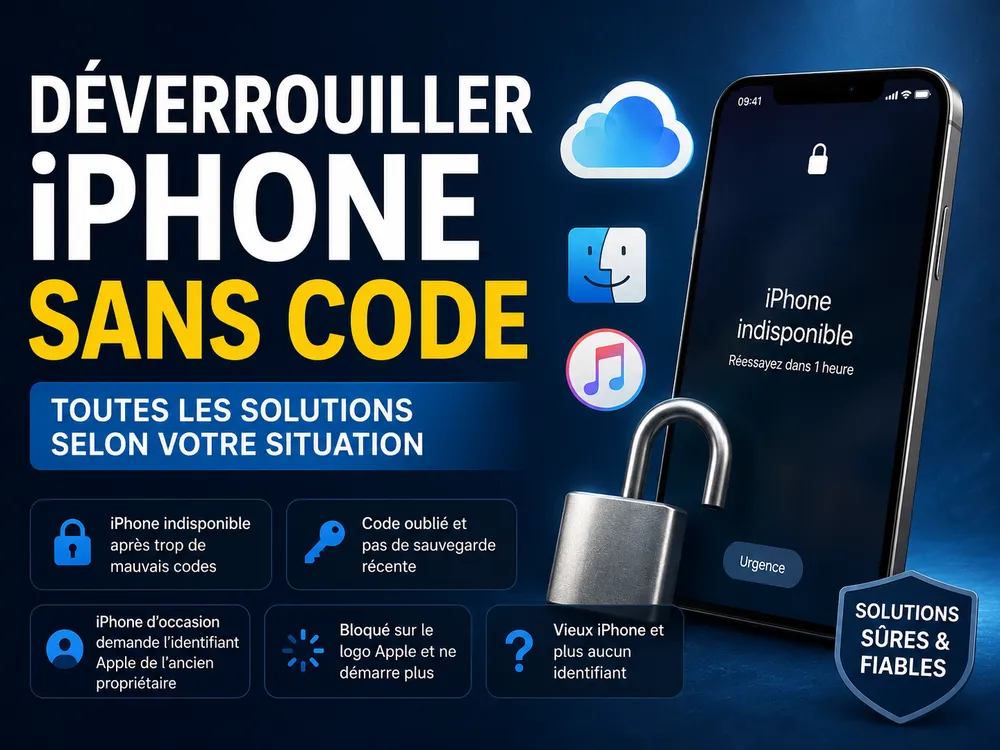 Déverrouiller iPhone sans code selon votre situation deverrouiller-iphone-sans-code-selon-situation.webp