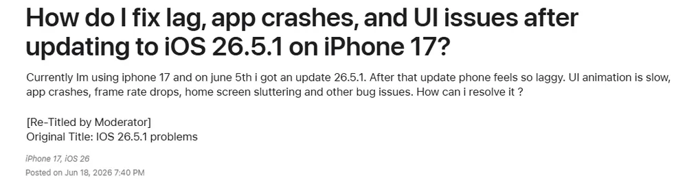 ios-26-update-lag-app-crashes-ui-issues-from-apple-community.webp