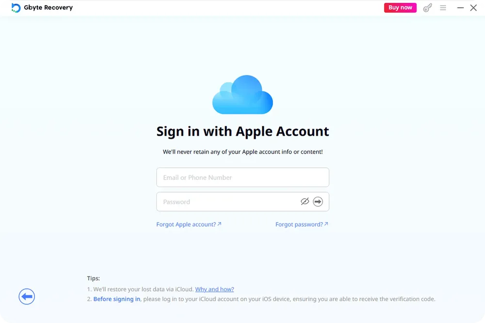 gbyte-recovery-sign-in-with-apple-account.webp